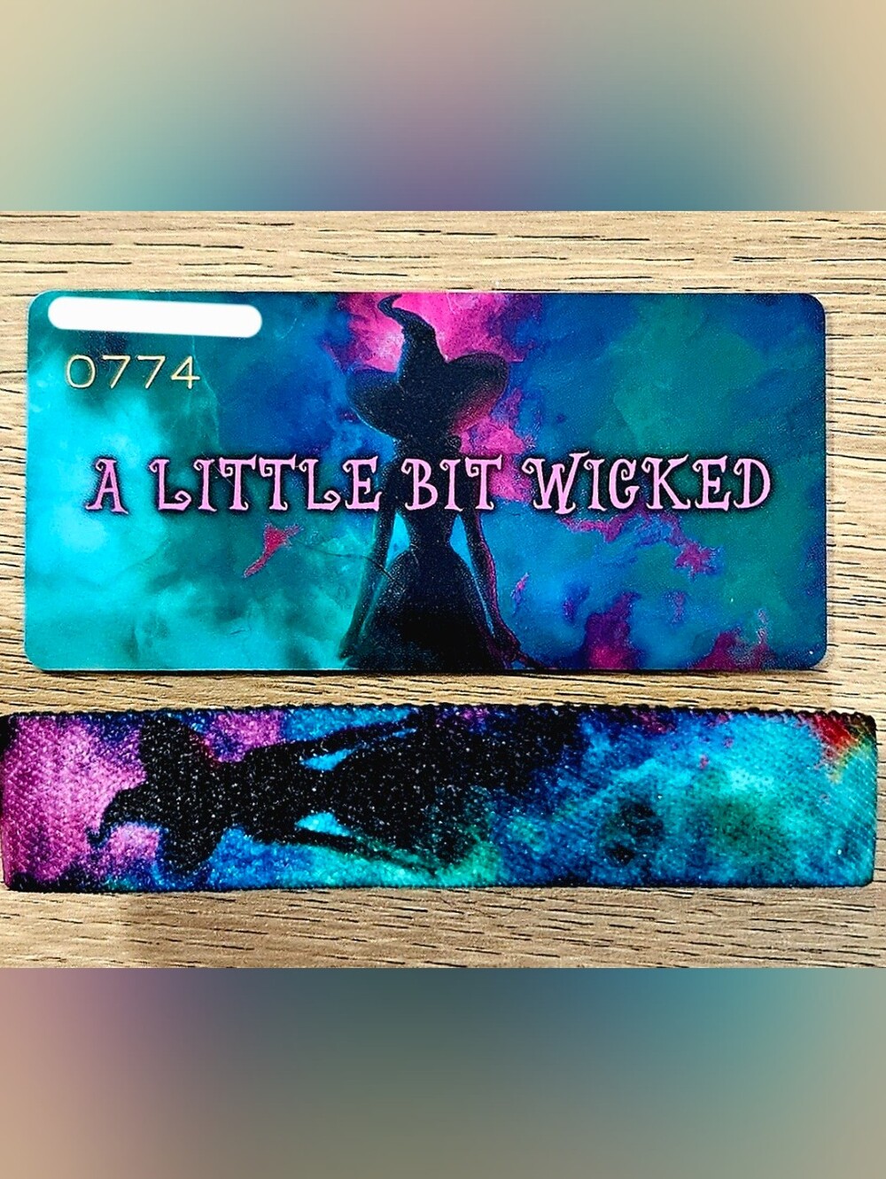 ZOX "A LITTLE BIT WICKED" #774 of 1000 made INTERACTIVE Collectible Wristband